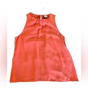 A NEW DAY NWOT PEACH TANK TOP BLOUSE SIZE SMALL